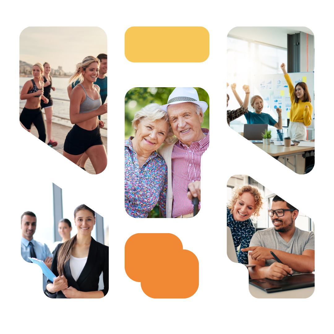 Diverse community of empowered confident users